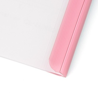 齐心（COMIX）A858 报告夹文件夹活页抽杆式80张 A4红色 10个装