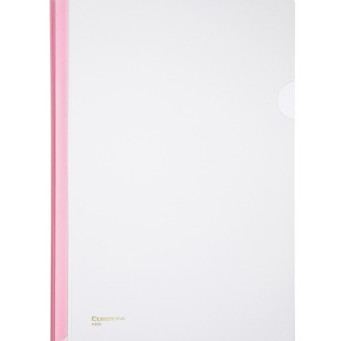 齐心（COMIX）A858 报告夹文件夹活页抽杆式80张 A4红色 10个装