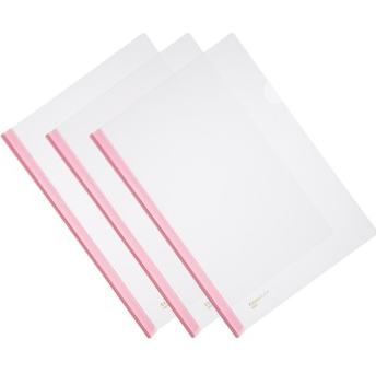 齐心（COMIX）A858 报告夹文件夹活页抽杆式80张 A4红色 10个装