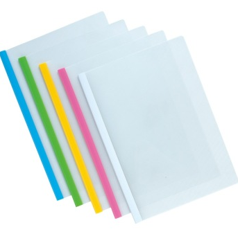 齐心（COMIX）A813 资料册文件夹活页抽杆式 30张A4 5个装