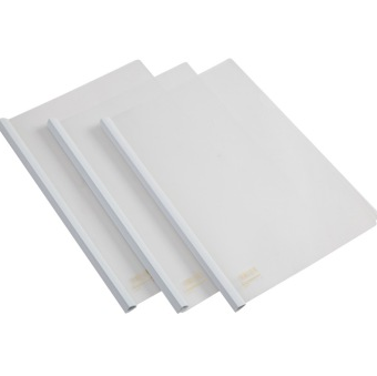 齐心（COMIX）Q312 资料册文件夹活页抽杆式 60张A4白色 10个装