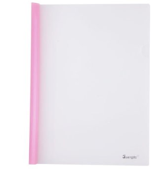 广博（GuangBo） WJ6331 加宽加厚彩色A4抽杆文件夹  5个装