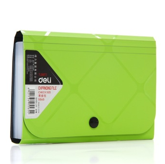 得力(deli)5565 A6/12格格调系列迷你票据包/风琴包 