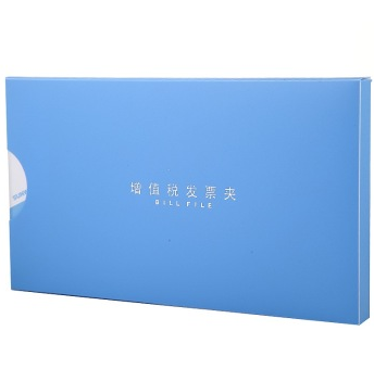三木（SUNWOOD)B6.增值税发票夹+外壳--AB185-明丽蓝