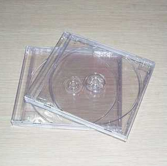 国产透明DVD双片盒双片装