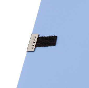 齐心（COMIX）HC-75-10 加厚型PP档案盒/资料盒 特惠装A4 75mm 10个装 蓝色