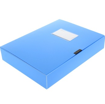 三木（SUNWOOD）HC-55标准型档案盒/资料盒(背宽55mm)A4.2英寸（蓝色）