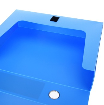 三木（SUNWOOD）HC-75标准型档案盒/资料盒(背宽75mm)A4.3英寸（蓝色）