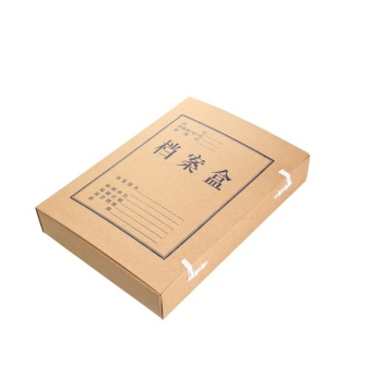 三木（SUNWOOD） 6031 纯木浆A4牛皮纸档案盒40mm/资料册700g 黄色（10只/袋）