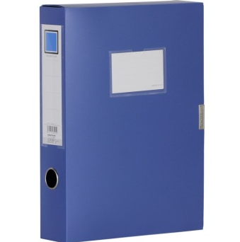 金得利 F38 3寸档案盒 A4蓝色
