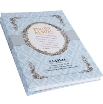 广博（GuangBo）PA67434 5R+4R高档盒装混合插袋式相册影集/相簿