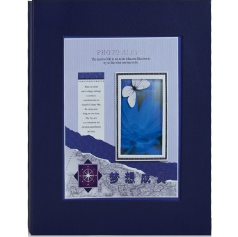 广博（GuangBo）PA67444 4R380+5R10带盒高档插袋式相册影集/相簿