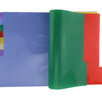 华杰（HUA JIE） HJ-12C 12页彩色PP分类页(PP材质)