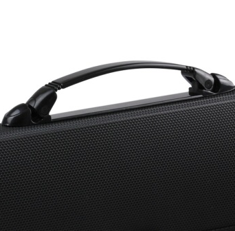 金得利 KF412TL A4针织纹分类文件夹风琴包 黑