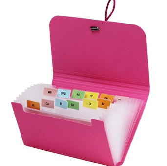 金得利（KINARY） F4403 欢乐色风琴包票据包