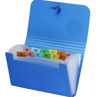 金得利（KINARY） F4403 欢乐色风琴包票据包