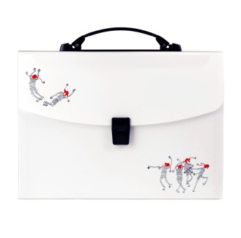 树德（shuter）Y15y 小红帽风琴包 A4规格 13层