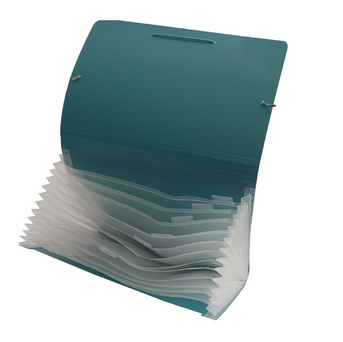 华杰（huajie）A4松紧带12层平纹风琴包H4302PS