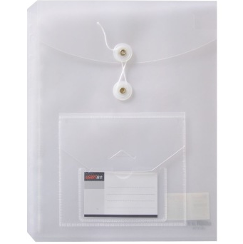 远生（USign） US--3738 11孔多用文件袋可装CD盘 白色，每包12个装