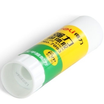 得力（deli）7093 超强粘性PVP固体胶棒-效果更持久36g 单支装