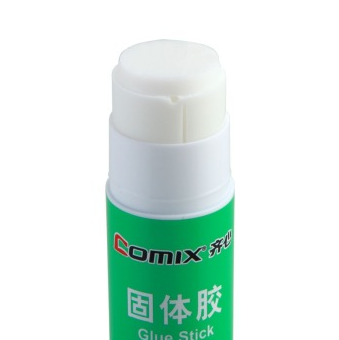 齐心(COMIX)B2668-N 升级配方PVA超粘健康固体胶棒 36g 12支装