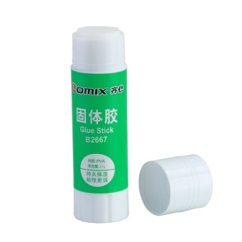 齐心(COMIX)B2667-N 升级配方PVA超粘健康固体胶棒 21g 24支装