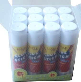 益而高（Eagle）EG-001-12 9克固体胶棒（12只装）