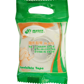 Polar Bear / 北极熊 北极熊 隐形胶带1.8cm*25Y(IV-072C)单包装(8卷/盒)