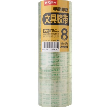 晨光（M&G）AJD97323 文具胶带 18mm/30y /27.42米/8卷