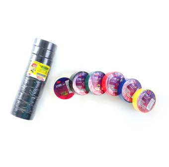 3M无铅电工电气绝缘胶带胶布 1500#黑色10米 PVC单个装