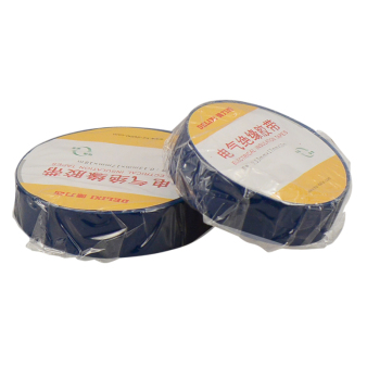 德力西电工绝缘胶布阻燃电胶布 树脂环保电工胶带10米