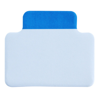 得力(deli) 7159 归类彩色标签/分类索引纸 50mm*42mm 25张*4色