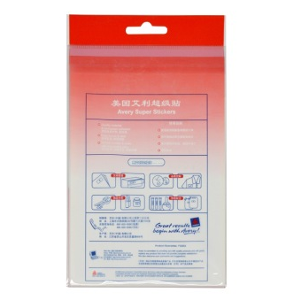艾利（AVERY） MWN001 手写标签24*36mm 5袋/包