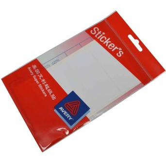 艾利（AVERY） MWN003 手写标签34*79mm 5袋/包