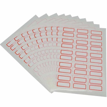 艾利（AVERY） MWN019 手写标签带红框24*27mm 5袋/包