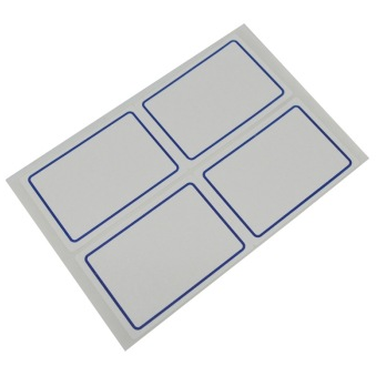 艾利（AVERY） MWN012 手写标签带蓝框50*73mm 5袋/包