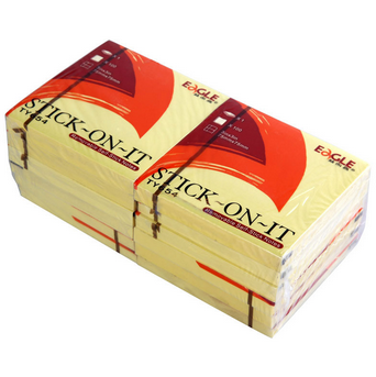 益而高(EAGLE) 标准告示贴TY654(黄色)12本/包