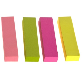 广博（GuangBo） GB9176 荧光文件索引告示贴便签纸/便签本/便利贴(76*19)单本装