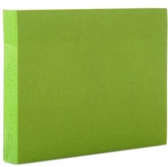 三木（SUNWOOD)96640荧光QQ贴/便签纸/百事贴/便条本/便利贴76×102mm 荧光粉红/橙/黄/绿