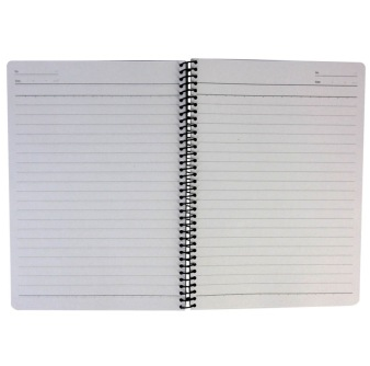 得力（deli）7684-A5/80页螺旋装订本/记事本/软抄本 6本装