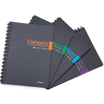齐心（COMIX） CPA6507 双螺旋PP面本/记事本/软抄本 A6 50张 