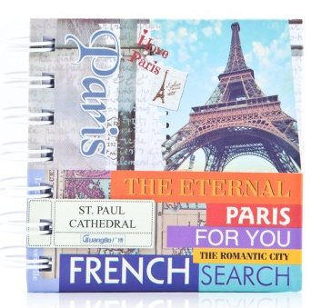 广博（GuangBo） FB60801 A7（非标）100页时尚便签本线圈螺旋装订本 5本装 