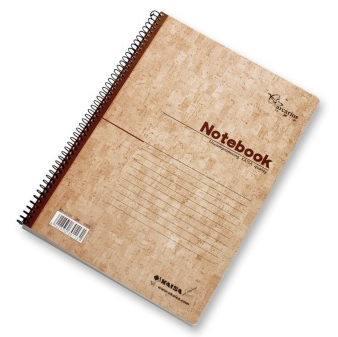 弓箭手（Arcarius） KS-01131 欧标素面线圈螺旋本 100页 A4 （210×295mm ） 6本/包