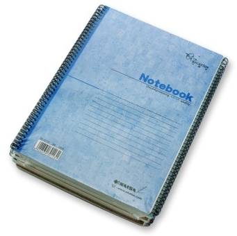 弓箭手（Arcarius） KS-01131 欧标素面线圈螺旋本 100页 A4 （210×295mm ） 6本/包