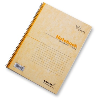 弓箭手（Arcarius） KS-01117 欧标素面线圈螺旋本 50页A4 （ 210×295mm） 12本/包