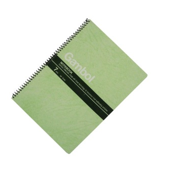 渡边（Gambol）WCN-S6507 6# 50页 螺旋装订本（12本/包）