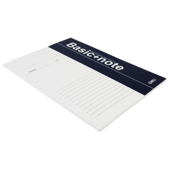 得力（deli）7988-B5/58页无线胶装软抄本/记事本/装订本 12本装