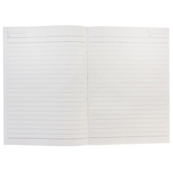 得力（deli）7668-A5/40页无线装订本/记事本/软抄本 12本装