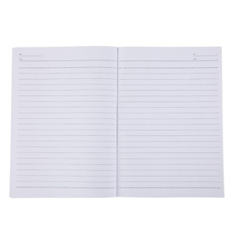 齐心（COMIX）C4505 无线装订本 A5 60页 10本装 配色