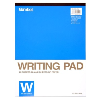 渡边（Gambol）WCN-A4-700 A4 70页拍纸本(4本/包)